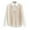 Beige, variant on Hpapadks Fall Sweaters for Women 2025 Sleeveless Solid V Neck Vest Knit Sweaters Long Sleeve Button Down Shirts Set Cable Knit Sweater Women Beige L