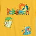 thumbnail image 3 of Pokémon - Gen 2 Chikorita, Tepig, Totodile - Youth Short Sleeve Graphic T-Shirt, 3 of 5