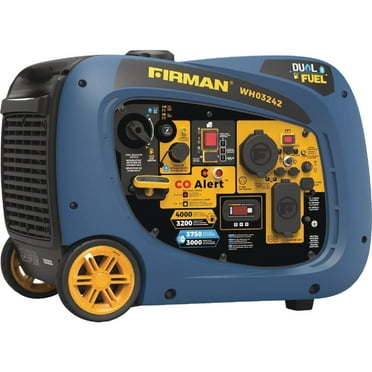 Firman 4000W Dual Fuel Inverter Portable Generator WH03242