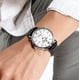 thumbnail image 3 of Reloj De Cuarzo Cuero Genuino Calendario Impermeable Hombres Correa Negro, 3 of 5