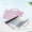 Pink, variant on EUDIDV Paper Folder Holder Canvas Accordion Bag Multi Layer Document Bag Student Document Bag Portable Test Paper Bag Storage Bag Portable File Case