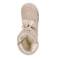 Muk Luks Women's Knit Back Bootie Slipper