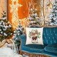 thumbnail image 5 of Christmas Pillow Covers 4pcs 18in Pillow Case for Sofa Car Christmas Decoration Gifts, 5 of 17