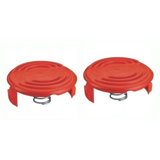 4 Sets Spool Cap Covers Springs Trimmer Parts for Black and Decker Weed  Eater HQ