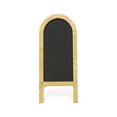 thumbnail image 3 of Cheungs 5951S Roussilon Curved Rattan Wrapped Standing Chalkboard - Small, 3 of 3