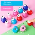 thumbnail image 4 of Craft Punch Multi-Pattern Hand Press Silhouette Craft Lever Punch Album Cards Scrapbooking Engraving DIY Handmade Hole Puncher, 4 of 8