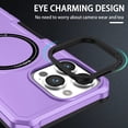 thumbnail image 4 of Magnetic Phone Case for Samsung Galaxy S22+ Plus (Not S22) Compatible with Magsafe, Military-Grade Shockproof Case with Built-in Magnet Circle for Samsung Galaxy S22 Plus, MS Purple, 4 of 9