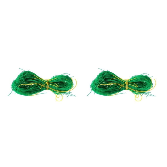 bedienty Plant Climbing Net Vine Trellis Garden Window Mesh Support Plants Protective Netting Home Gardening Accessories 1.8mx1.8m 2Set