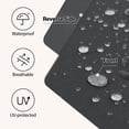 thumbnail image 3 of 25.5x25.5 Waterproof Outdoor Deep Seat Cushion for Patio Furniture Cushion Replacement, Dark Gray, 3 of 9