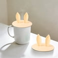 thumbnail image 4 of Yeuimy Mug Covers,Silicone Cup Covers,Tea Cup Covers For Steeping,Silicone Creative Anti-Dust Rubber Airtight Seal Suction Cap,Food Grade Dust-Proof Airtight Seal Lids For Mugs Tea Cups Coffee Cup, 4 of 6