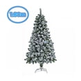 thumbnail image 1 of Arbol de Navidad Lujo Verde Nevado mas frondoso  1.80 mts de alto Premium, 1 of 7