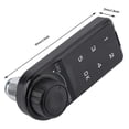 thumbnail image 3 of Combination Lock, Door Access Digital Electronic Security Cabinet Coded Locker Contact Keypad Password Key Access Lock-A, 3 of 9