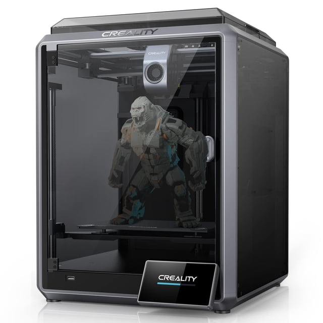 Impresora 3D Creality K1 Velocidad de impresión 600 mm/s 300 ℃ 8.66 x 8.66 x 9.84 pulgadas