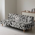 thumbnail image 4 of SCRAWLGOD Leopard Print Sofa Slipcover Without Armrest for Pets Anti Scratch Dustproof Sofa Cover Washable Furniture Protector Soft Couch Cover for 3 Cushion Couch, 4 of 9