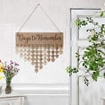 thumbnail image 2 of Birthday Calendar Memory Perpetual Wooden Calendar DIY Gift Decoration for Home Party Decoration, 2 of 5