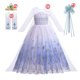thumbnail image 1 of Disney-vestido de princesa Elsa y Anna para niñas, traje de baile de malla con lentejuelas blancas, ropa de carnaval, disfraz de reina de las nieves y Frozen, 1 of 5