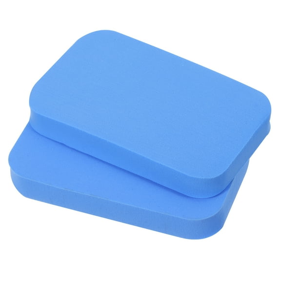Uxcell Ping Pong Table Tennis Paddle Racket Rubber Cleaning Sponge, Blue 2 Pack