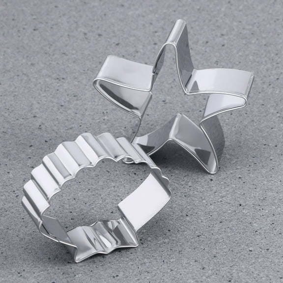 ROSENICE Shell Shaped Biscuit Mould 3Pcs Diy Baking Home Cooking Baking Accessories