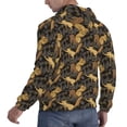 thumbnail image 6 of Sikiie Brown Squirrel with Plants Men's Hoodie, Essentials Hoodie, Sweatshirt, Pullover Hooded Sweatshirt for Men-Medium, 6 of 7