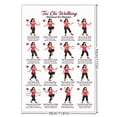 thumbnail image 3 of Póster de ejercicios de Tai Chi caminando | Guía de Qigong para mujeres | Tabla de ejercicios de atención plena para gimnasio en casa, 3 of 7