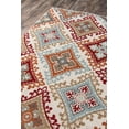 thumbnail image 2 of Momeni Ellsworth Geometric Contemporary Area Rugs, Red/White,1'8" X 3'7", 2 of 6