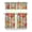 Floral 01, variant on Floral and Butterfly Kitchen Curtains 3-Piece - Bright Colorful Watercolor Flower Semi-Sheer Panels
