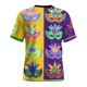 thumbnail image 5 of Xuyuer Women's Carnival Printed Round Neck Solid Color Short Sleeve Casual Loose T-Shirt, 5 of 8