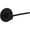 Matte Black, variant on Kwikset 488Lrl-Rh Ladera Right Handed Non-Turning One-Sided Dummy Door Lever - Bronze