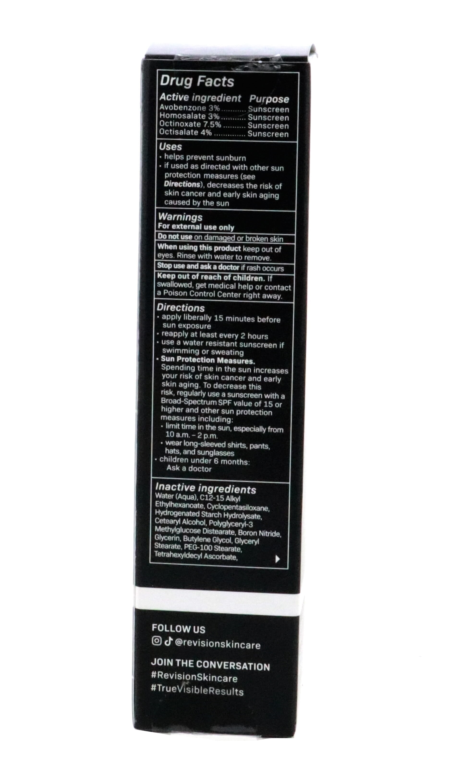 Revision Skincare IntellishadeÂ® Clear, Anti Aging Daily Moisturizer with SPF 50, Untinted and Oil Free, with Peptides and Hyaluronic Acid, 1.7 oz
