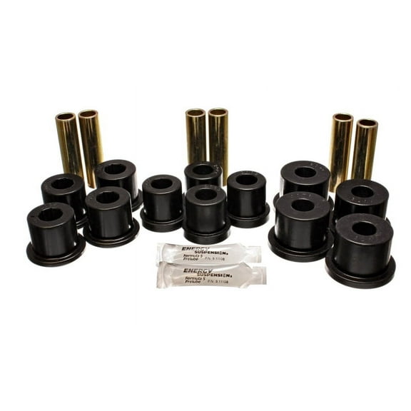 Energy Suspension Gm C20/C30 Sprg & Shackle Set - Black Fits select: 1986 CHEVROLET D30, 1981-1986 CHEVROLET K20