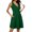 Green, variant on Vedolay Womens Summer Dresses Plus Size Flutter Sleeve Dress Deep V Neck A-Line Swing Midi Dresses,Green M