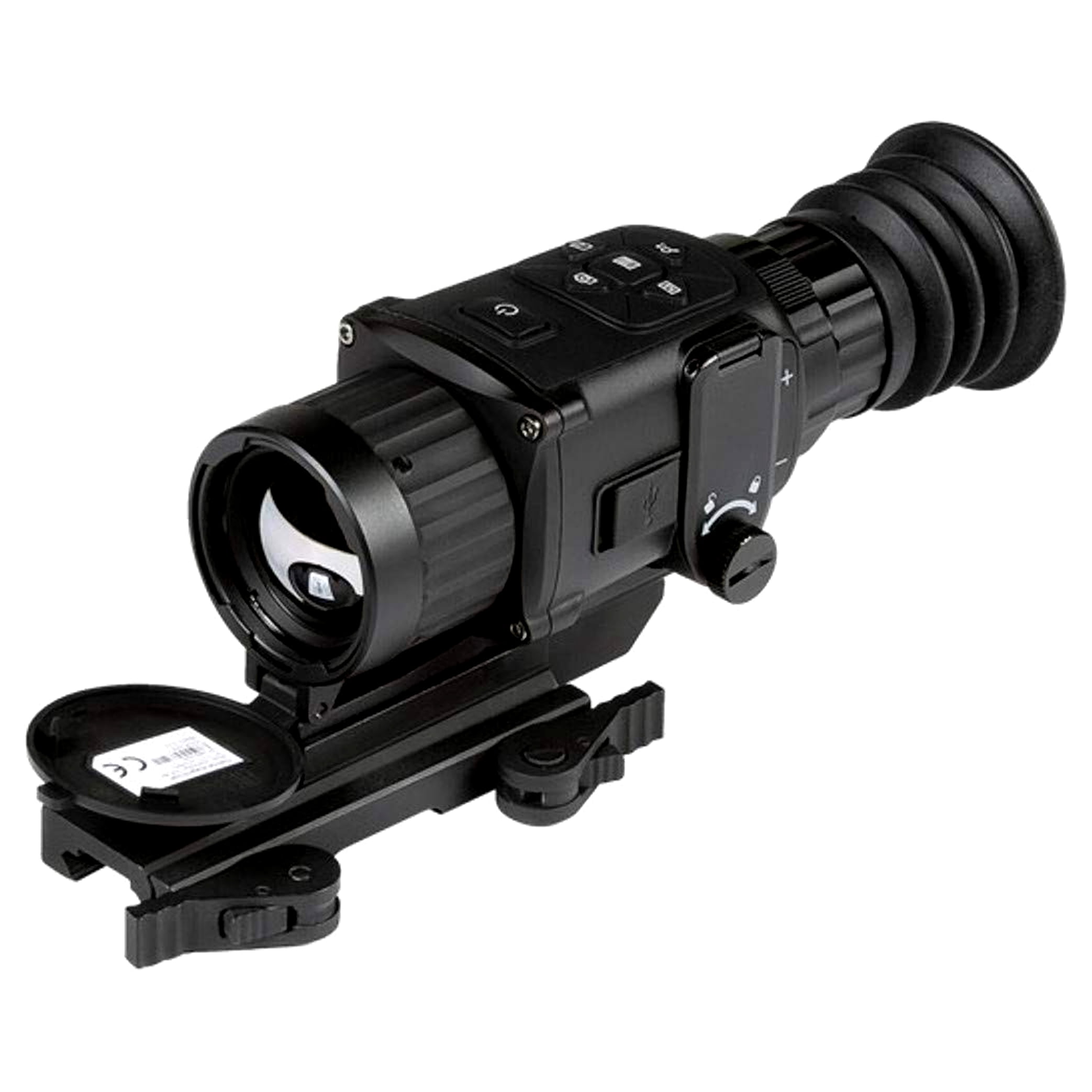 AGM Rattler TS35-384 Compact Medium Range Thermal Imaging Rifle Scope 384x288 (50 Hz), 35 mm lens.