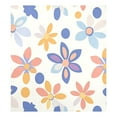 thumbnail image 6 of Yayeee Magnetic Dishwasher Cover for The Front Decoration Home Kitchen Machine Sticker Protector, Blue Retro Flower, 6 of 6