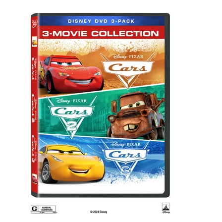 Cars: 3-Movie Collection (DVD), Walt Disney Video, Kids & Family