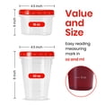 thumbnail image 7 of RFAQK 16 PCS Freezer Soup Containers with Lids-16 Plastic 16/32 OZ Deli Containers with Twist Top Lids-Food Storage Containers with Twist Top Lids-Reusable Plastic Box for Lunch, Gym, Travel, 7 of 7