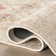 thumbnail image 5 of Rugs USA x Padma Lakshmi Elizabeth Hand-Tufted Vintage Medallion Wool-Blend Rug, 6' x 9', Elizabeth Multicolor, 5 of 7