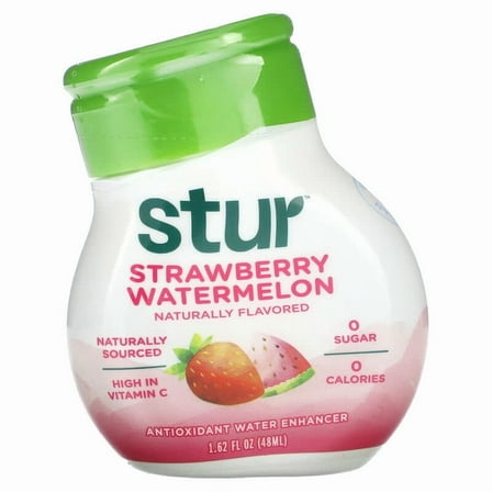 Stur Real Fruit Liquid Water Enhancer Strawberry Watermelon 1.62 fl oz
