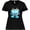 AB-Black, variant on Cute Monster, Blue Monster, Funny Monster, Horns Women's Plus Size T-Shirt