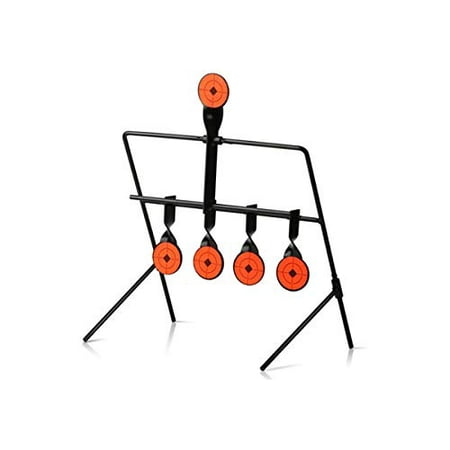 - NEW DESIGN! .22 CAL. 4-SPINNER TARGETS WITH CENTRAL RESET TARGET
