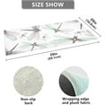 thumbnail image 3 of SKYSONIC Dragonfly Pattern Soft Runner Rug Washable Non-Slip Room Rug Hallway Rug Runner for Entryway,Hallway,Bathroom,and Kitchen,39x20In, 3 of 7
