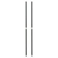 thumbnail image 2 of Alera Stackable Posts For Wire Shelving, 36 "High, Black, 4/Pack, 2 of 3