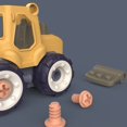 thumbnail image 3 of Children Kid Disassembly DIY Nut Assembly Engineering Vehicle Excavator Free Screwdriver, 3 of 5