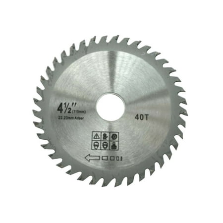 

jiawei 4.5 inch 40T Metal Circular Saw Blade Disc Woodworking Rotary Cutting Grinder