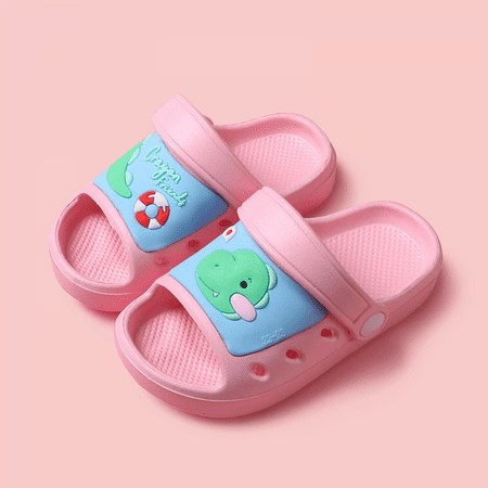 

Wish Baby Boy Dinosaur Sandals Girls Sandals Children Summer Beach Slippers Toddlers Non-Slip Bathroom Shoes S539