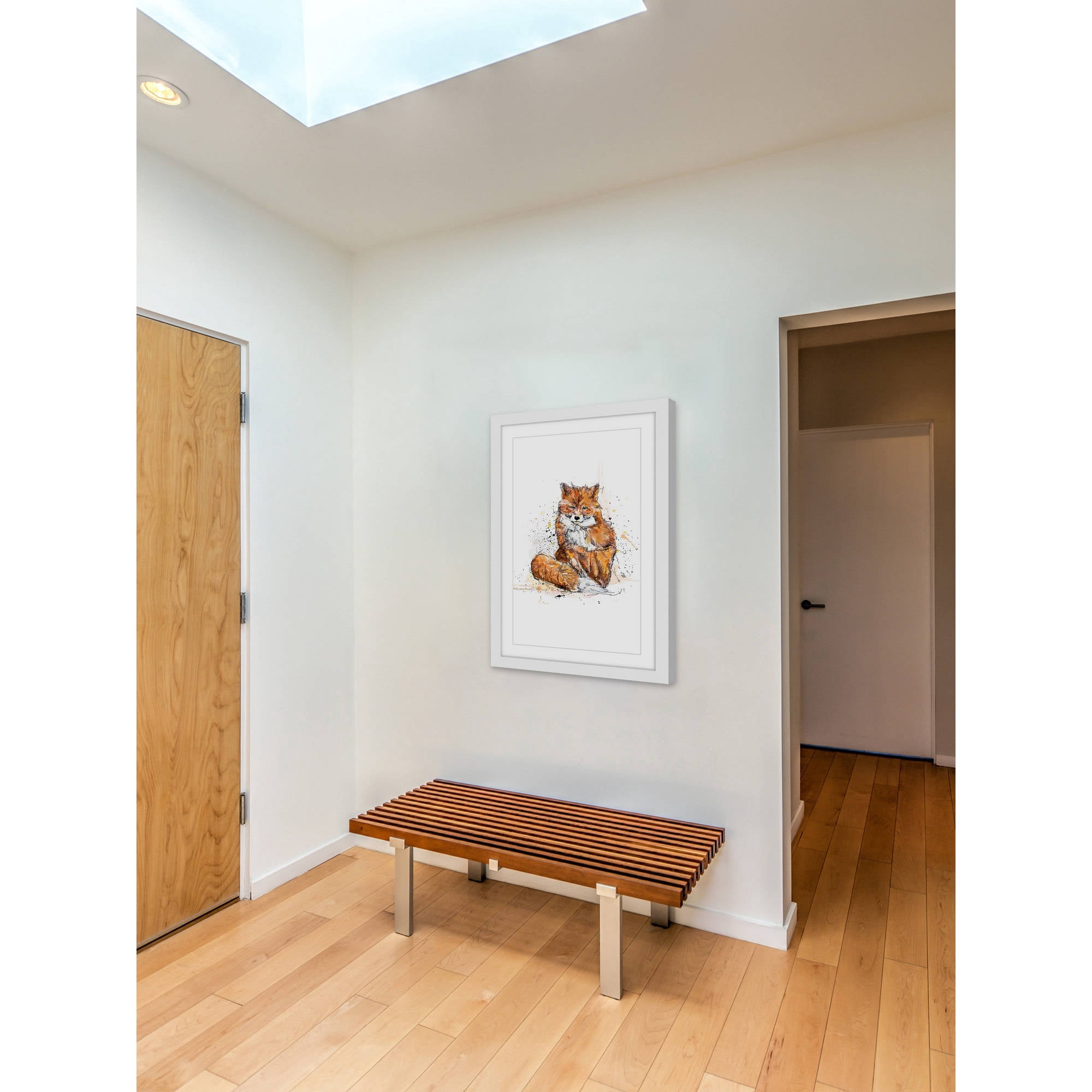 Marmont Hill "Renard" by Marie-Eve Pharand Framed Painting Art Print