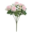 thumbnail image 1 of POINTERTECK Simulation Fake Flower Bouquet Venus Rose Lifelike Maintenance-Free Home Decor Realistic Artificial Rose, 1 of 10