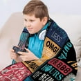 thumbnail image 5 of 12 Year Old Boy Gift, Best Birthday Gifts for 12 Year Old Boy, 12 Year Old Boy Birthday Gifts, Boys Age 12 Gifts Idea, 12 Yr Old Gifts for Boy, 12th Birthday Decorations for Boys Blanket 60"X 50", 5 of 5