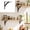 D-7.87x7.87in, variant on Vintage Scroll Cast Iron Shelf Bracket Heavy Duty Wall Support Preventque Black Corbel