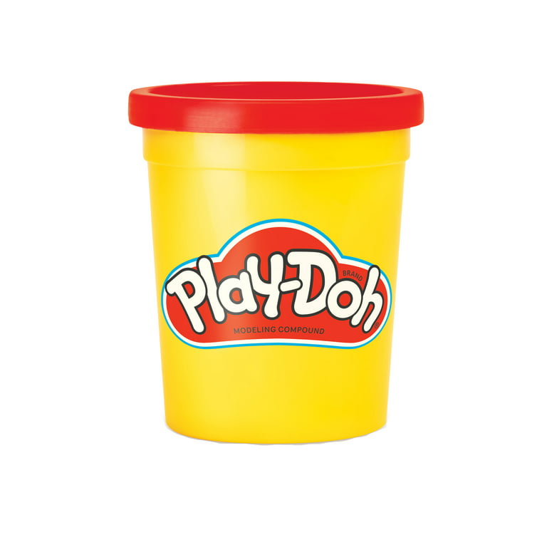 PLAY-DOH Play-Doh - 4 Basic Colours (blue, yellow, red, white