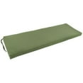 thumbnail image 3 of Blazing Needles 51-inch by 19-inch Solid Twill Bench Cushion, 3 of 3